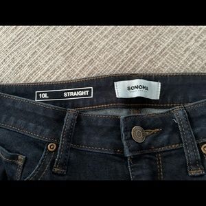 Sonoma Straight Leg Jeans